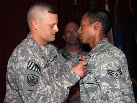 Deployed 387th Combat Truckers Receive Army Combat Action Badge Us Air Forces Central Display