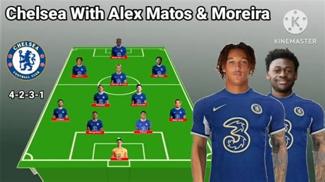 Chelsea Potential Line Up With Alex Matos Moreira Next Seasons