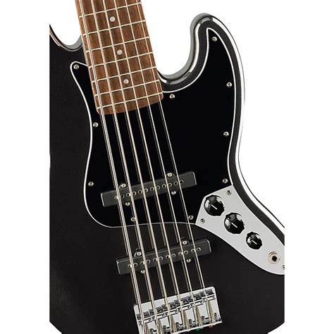 Squier Affinity Series Jazz Bass Vi Black Metallic Guitar Center