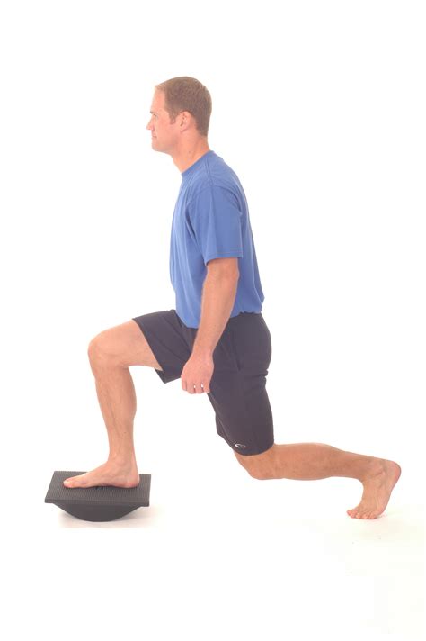 Thera Band Rocker Board Lunge In Sagittal Plane Performance Health