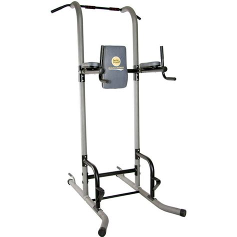 Body Flex Sports Multi Function Power Tower Dip Station For Upper Body Training