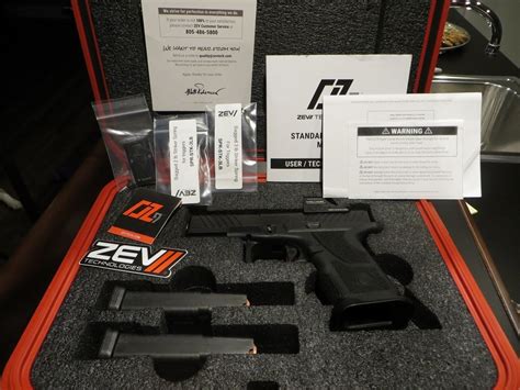 Zev Technologies Oz9c Elite Hyper Comp Pistol Compact 9mm Luger For