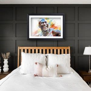 Large Printable Wall Art Michael Jordan Digital Print Basketball