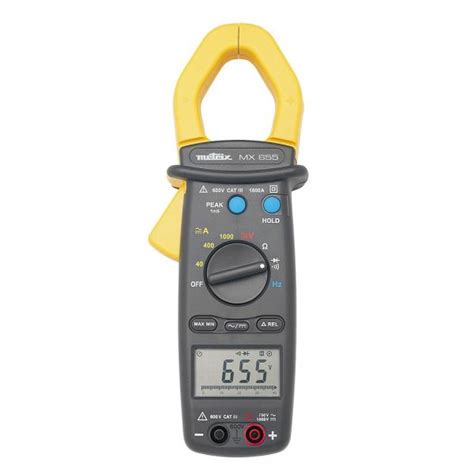 CHAUVIN ARNOUX MX0655 Z MX 655 TRMS Digital Multimeter Clamp 1 000A