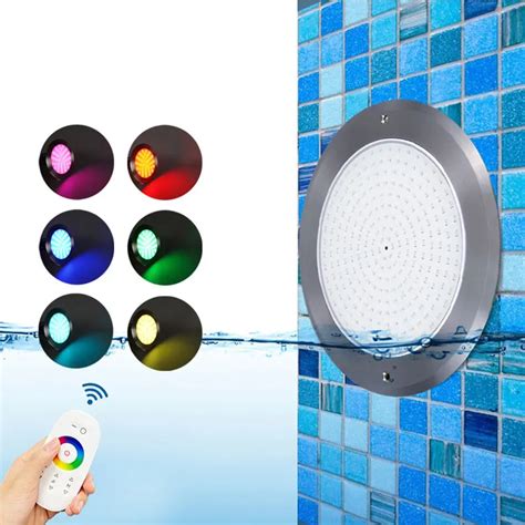 Lampe De Piscine Led Rvb Tanche Applique Murale Lumi Re Sous Marine D