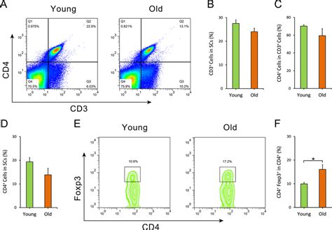 Flow Cytometry Analysis Of Splenocytes The Frequency Of Cd T Cells