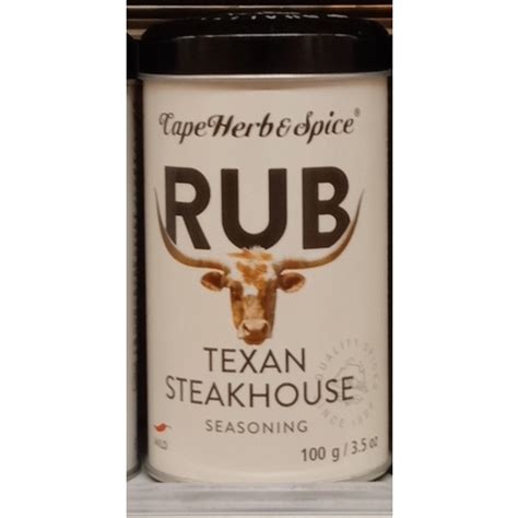 Cape Herb Spices Texan Steakhouse Seasoning G Shopee Malaysia