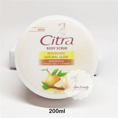 Jual Citra Body Scrub Lulur Natural White Bengkoang Lulur Mandi Citra