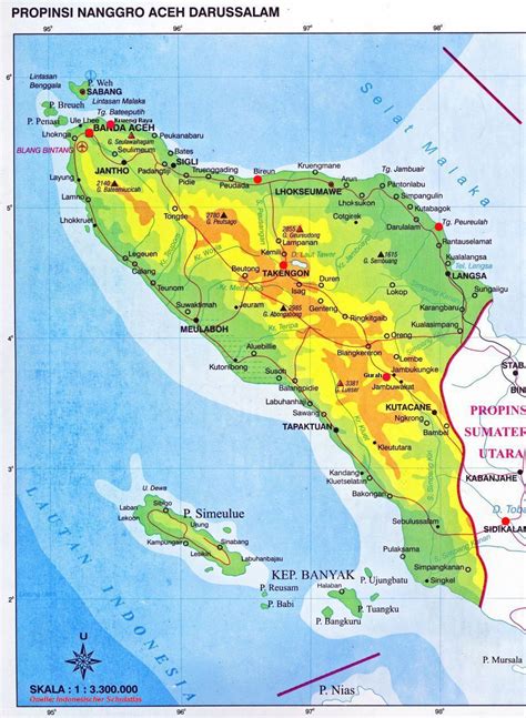 Karte Aceh