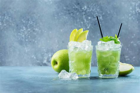 Mojito Pomme Sans Alcool Un Cocktail Parfait De La Saison