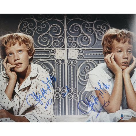 Hayley Mills Signed The Parent Trap X Photo Beckett Coa