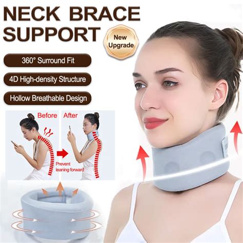 Neck Brace Support Cervical Unisex Soft Sponge Neck Collar Support