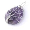 Pendentif Arbre De Vie Pierre Am Thyste Signification Et Vertus