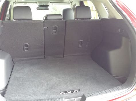 Mazda Cx-5 Trunk Space With Seats Down