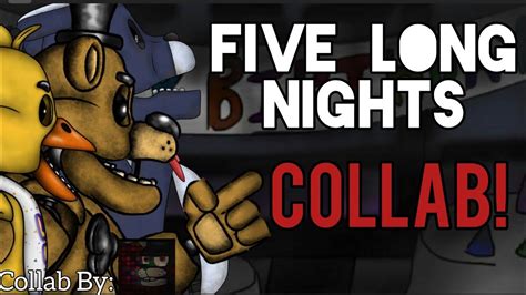 FNAF DC2 COLLAB Five Long Nights By JT Music YouTube