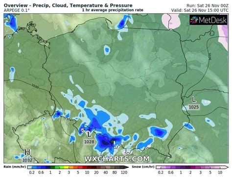 Pogoda Na Listopada Mr Z Utrzyma Si Na P Nocnym Wschodzie