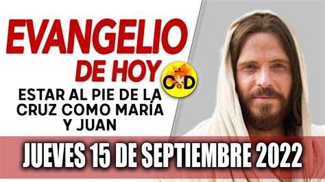 Evangelio Del D A De Hoy Jueves De Septiembre Lecturas Y