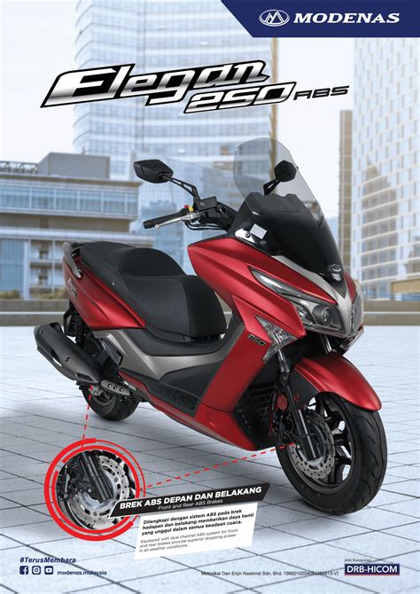 Modenas Elegan 250 ABS – KST MOTORRAD SDN BHD