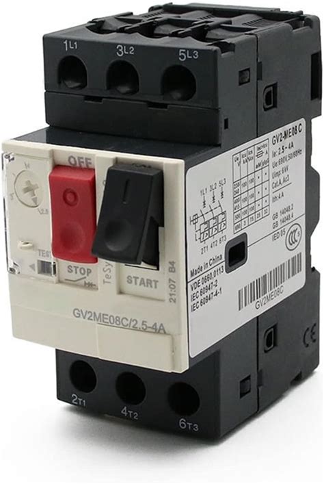 Motor Starter Gv2me Series Motor Protector Motor Circuit Breaker Push