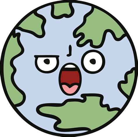 Cute Cartoon Planet Earth 45284377 Png