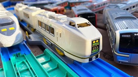 Japanese Train Plarail SUPER HITACHI Part2 Long Long Shinkansen