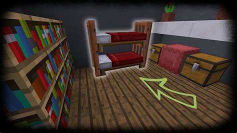 How To Make A Bunk Bed In Minecraft Step By Step Design Talk