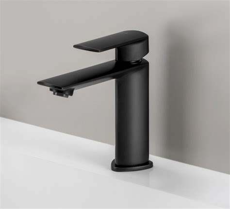 Mitigeur Lavabo Profilo Blackmat Avec Vidage Up Down Ondyna