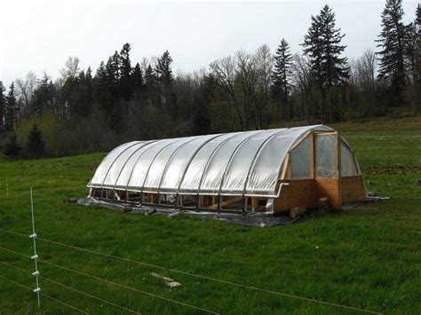 How To Build Your Own Hoop House That Glides Open And Close Diy