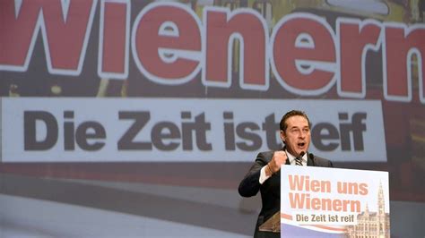 Parteitag der Wiener FPÖ Strache will Bürgermeister werden SN at