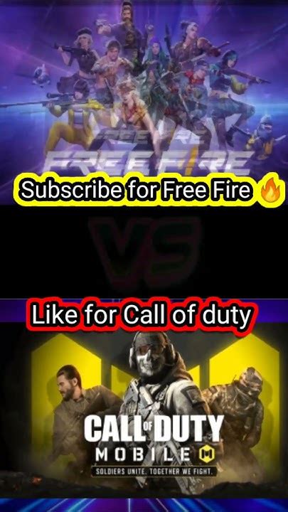 Free Fire Vs Call Of Duty Dekh Tay Hay Kon Jitega Freefire Best Song