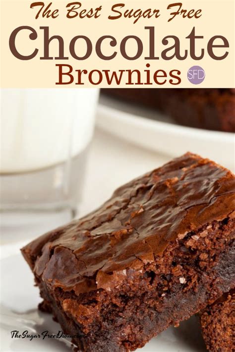 This is the recipe for the best (Killer...) Sugar Free Chocolate Brownies