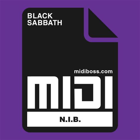 Black Sabbath Nib Midi File Midiboss