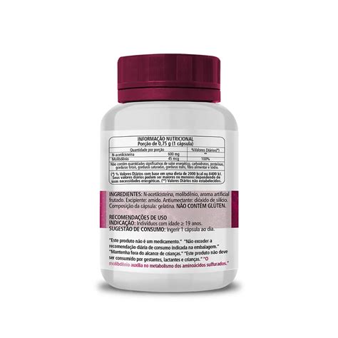 N acetilcisteína NAC 600mg 16 Cápsulas ClinicMais FSL Farma