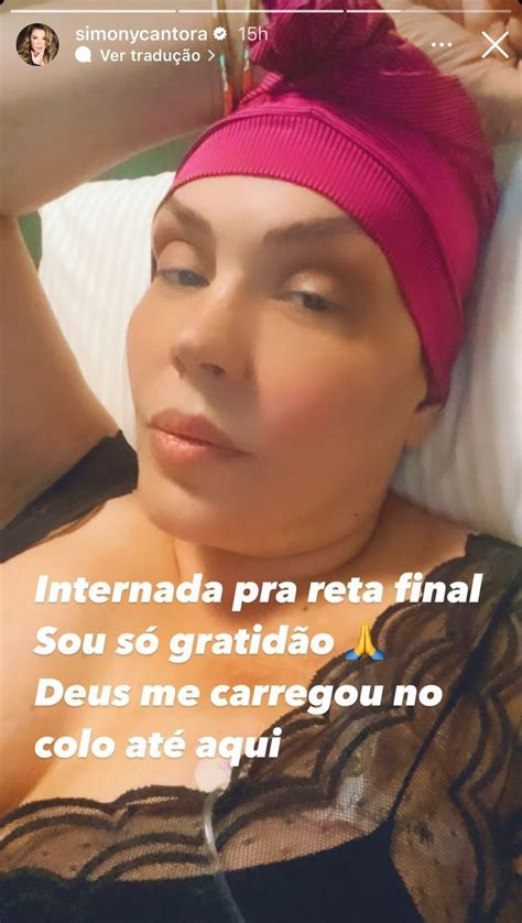 Cantora Simony Inicia Reta Final De Tratamento Contra O C Ncer Cnn Brasil