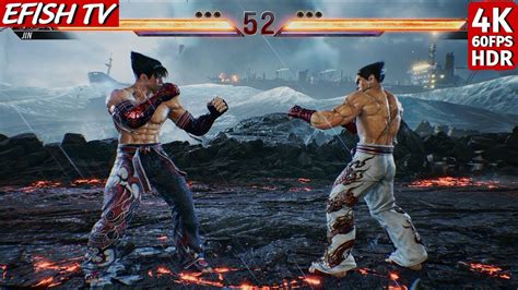 Jin Kazama Vs Kazuya Mishima Hardest Ai Tekken Youtube