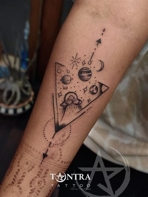 Spaceship Tattoo Design Spaceship Tattoo Ideas Spaceship Tattoo
