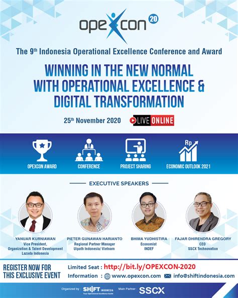 Indonesia Operational Excellence Conference And Award Register