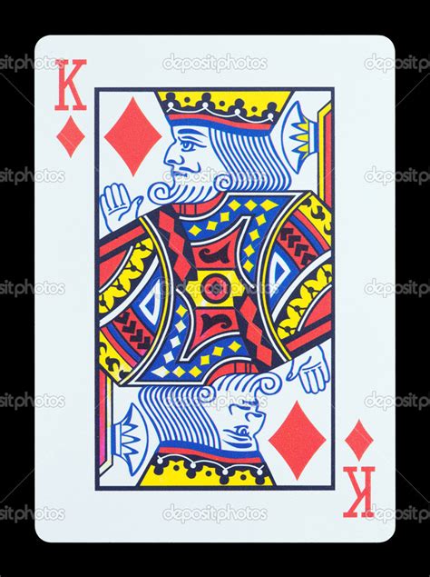 Playing Cards King Of Diamonds Stock Photo By Foto76 18154135