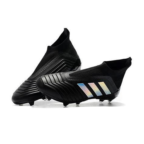 Adidas Predator 18 Fg Botas De Futbol Negro Plata