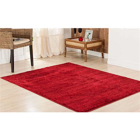 Tapetes Oasis Tapete Sala 100 X 150 Cm Classic Vermelho Cereja Classic