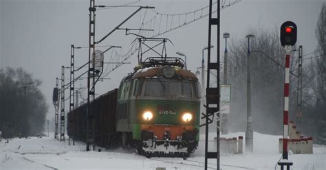 W Wa Jeziorki Jeziorki Rail Scenes Winter