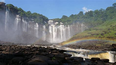 Kalandula Falls Background Images Hd Pictures And Wallpaper For Free