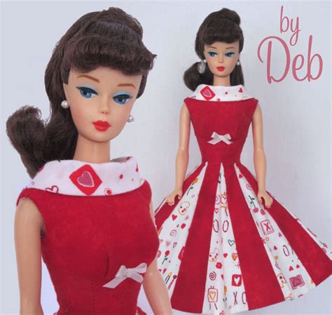 Secret Love Vintage Barbie Doll Dress Reproduction Barbie Clothes On