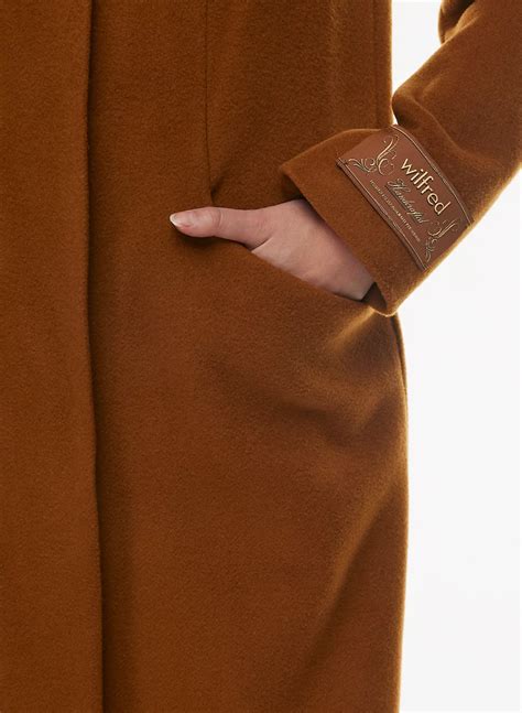 Wilfred The Cocoon Long Coat Aritzia Us