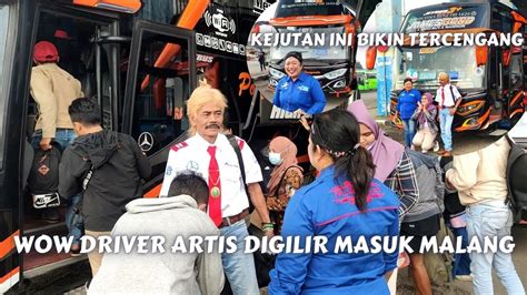 Pecah Rekor Bu Yayuk Tes Bus Baru Haryanto Di Arjosari Malang Youtube