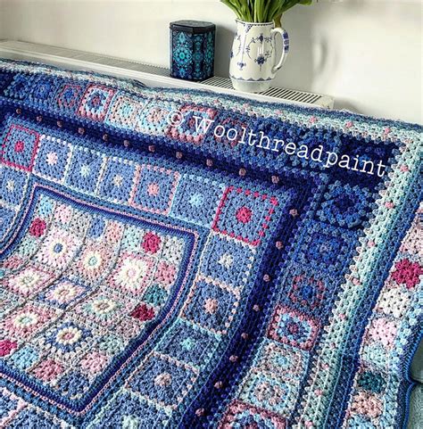 Ravelry The Moody Blues Blanket Pattern By Marion Mitchell