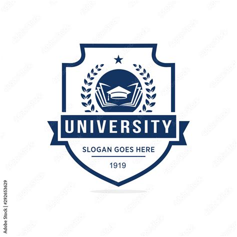 University, college logo vector Stock Vector | Adobe Stock