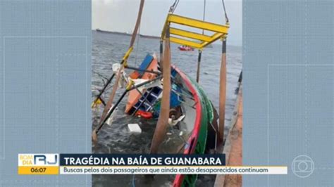 V Deo Naufr Gio Da Traineira Na Ba A Da Guanabara Buscas Continuam