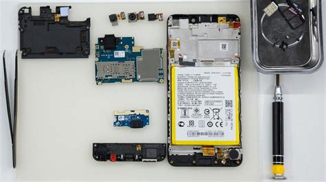 How To Disassemble Asus ZenFone 4 Max ZC520KL Instruction Photos