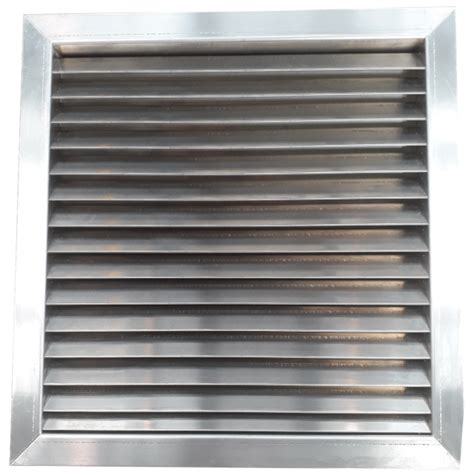 Grille de ventilation aluminium à chevrons VIB grilles de ventilation